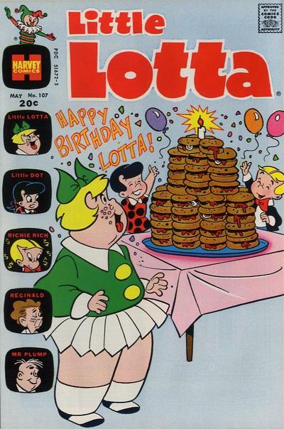 Little Lotta #107 (1973) Comic Books Little Lotta