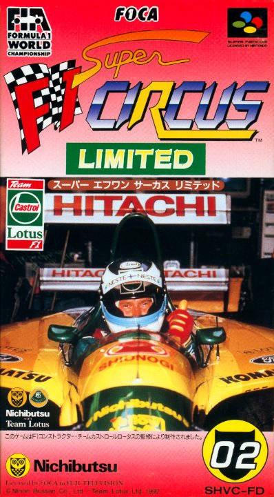 Super F1 Circus Limited Super Famicom