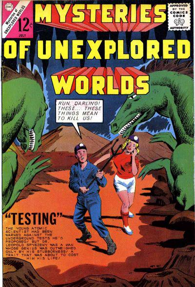 Mysteries of Unexplored Worlds #42 (1964) Comic Books Mysteries of Unexplored Worlds