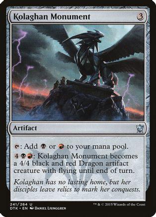 Kolaghan Monument Magic Dragons of Tarkir