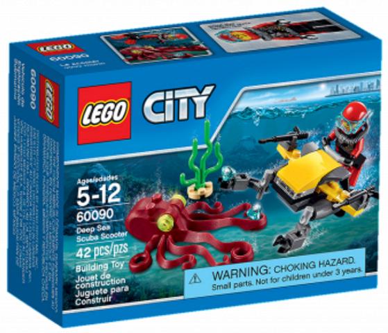 Deep Sea Scuba Scooter #60090 LEGO City