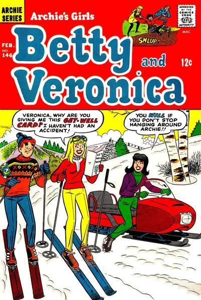Archie's Girls Betty and Veronica #146 (1968) Comic Books Archie's Girls Betty and Veronica