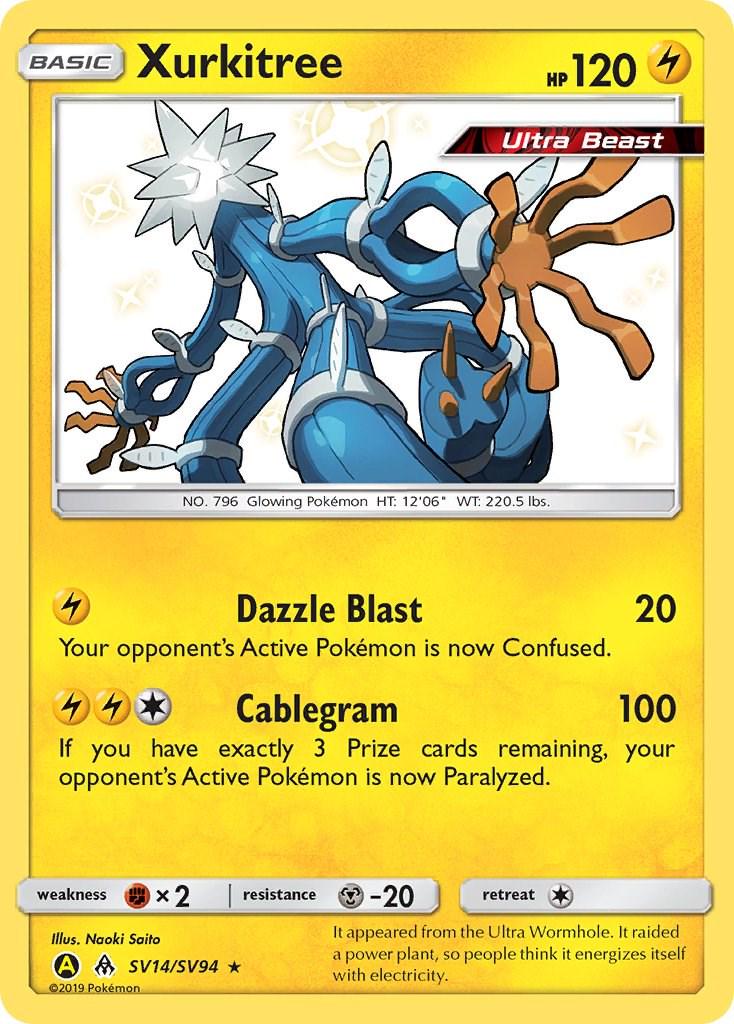 Xurkitree #SV14 Pokemon Hidden Fates
