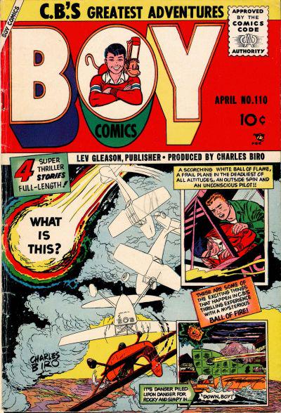 Boy Comics #110 (1955) Comic Books Boy Comics