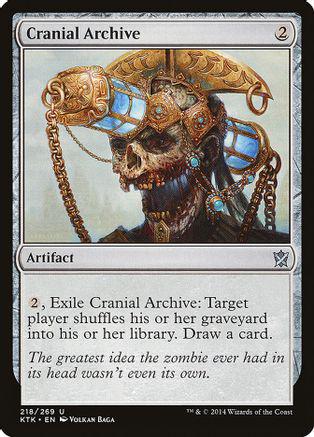 Cranial Archive Magic Khans of Tarkir