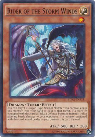 Rider of the Storm Winds LDK2-ENK18 YuGiOh Legendary Decks II