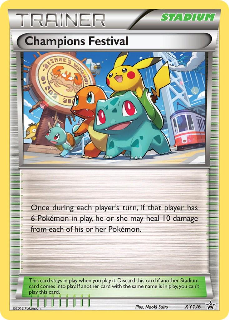 Champion's Festival #XY176 Pokemon Promo