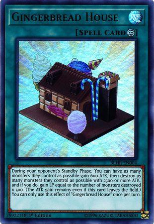 Gingerbread House BLHR-EN004 YuGiOh Battles of Legend: Hero's Revenge
