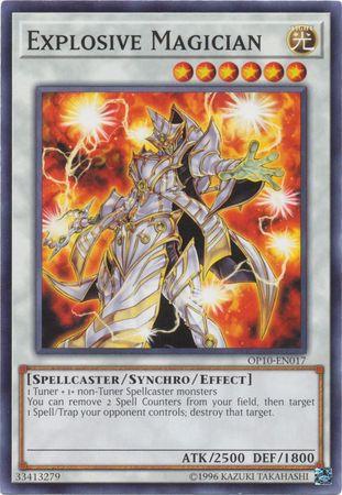 Explosive Magician OP10-EN017 YuGiOh OTS Tournament Pack 10