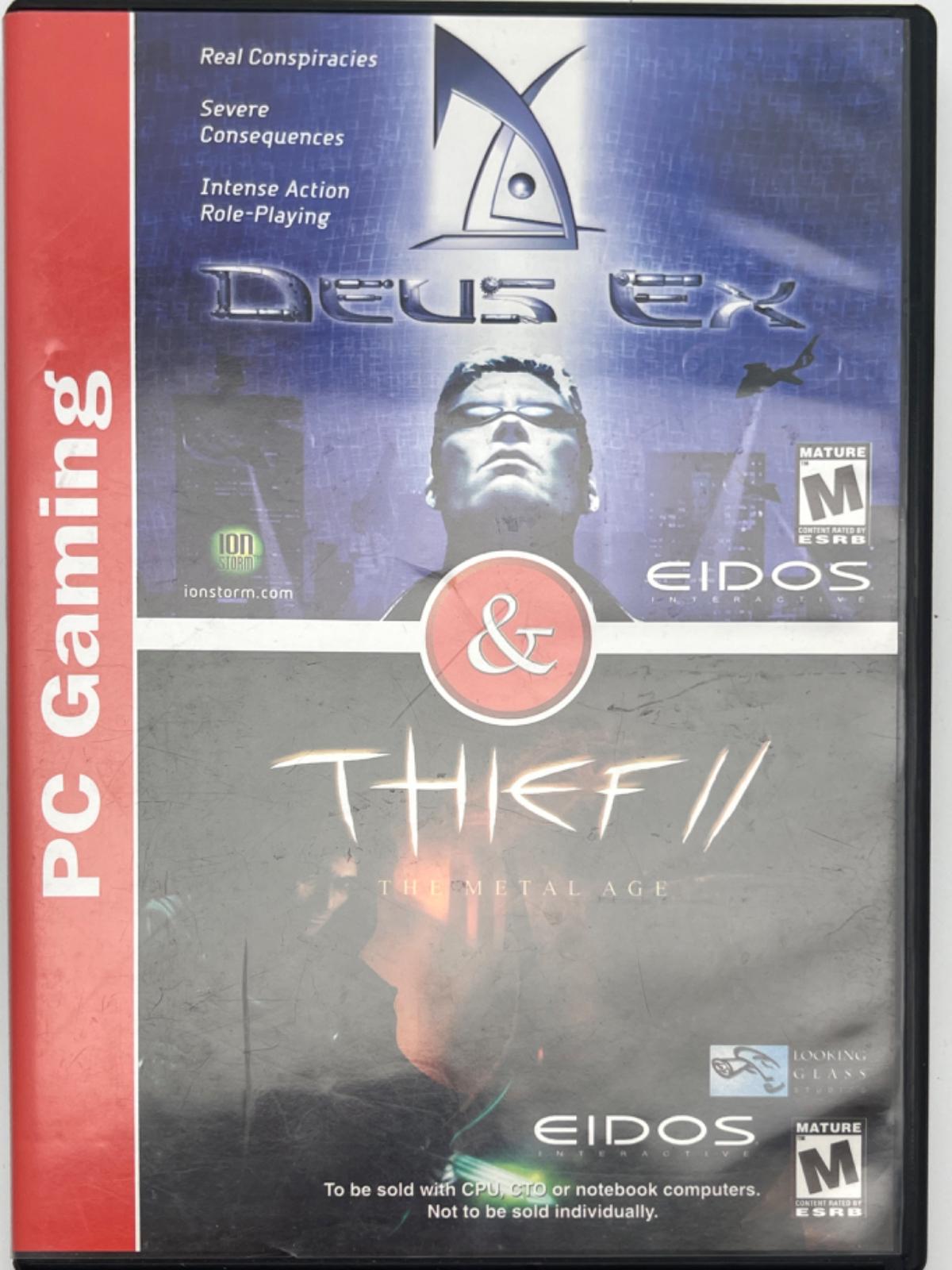 Deus Ex & Thief II: The Metal Age PC Games
