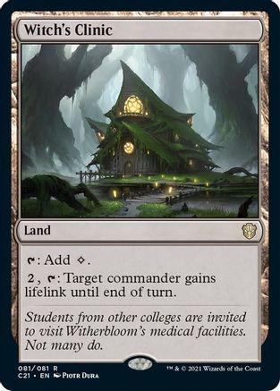 Witch's Clinic Magic Commander 2021