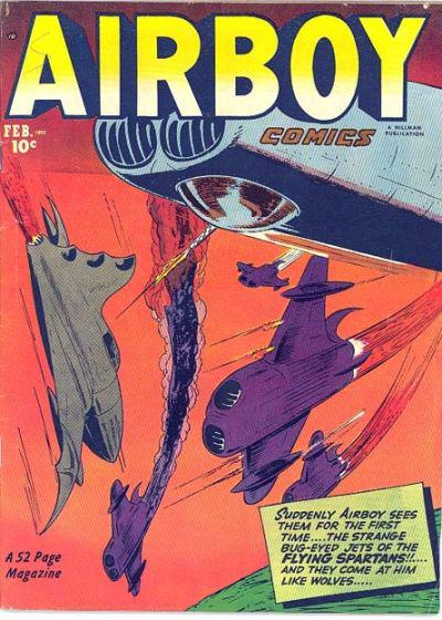 Airboy Comics #1 96 (1952) Comic Books Airboy Comics