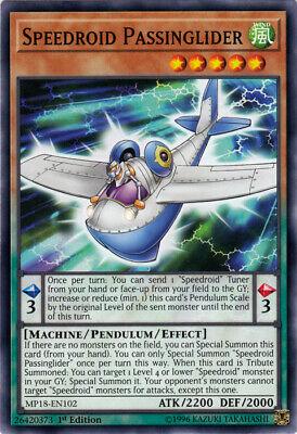 Speedroid Passinglider MP18-EN102 YuGiOh 2018 Mega-Tin Mega Pack