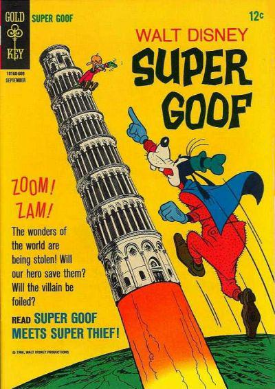 Walt Disney Super Goof #4 (1966) Comic Books Walt Disney Super Goof