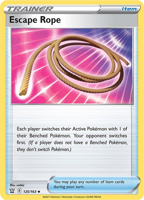Escape Rope #125 Pokemon Battle Styles