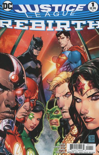 Justice League: Rebirth #1 (2016) Comic Books Justice League: Rebirth
