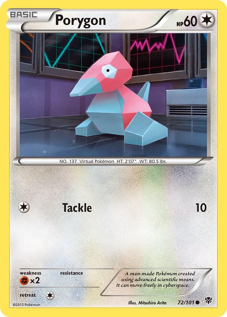Porygon #72 Pokemon Plasma Blast