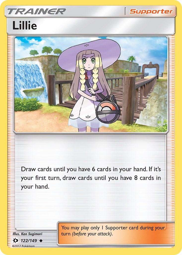 Lillie #122 Pokemon Sun & Moon