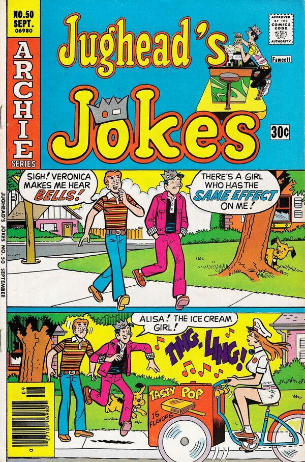Jughead's Jokes #50 (1976) Comic Books Jughead's Jokes