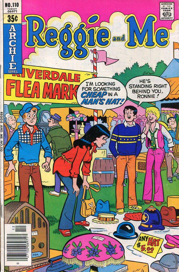 Reggie and Me #110 (1978) Comic Books Reggie and Me