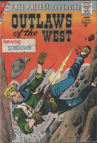 Outlaws of the West #23 (1960) Comic Books Outlaws of the West