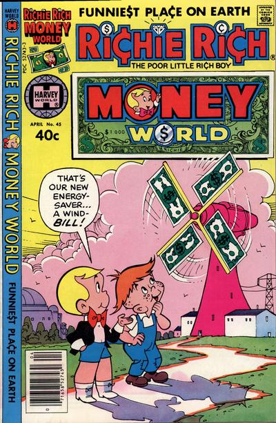 Richie Rich Money World #45 (1980) Comic Books Richie Rich Money World