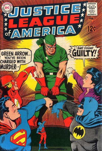Justice League of America #69 (1969) Comic Books Justice League of America