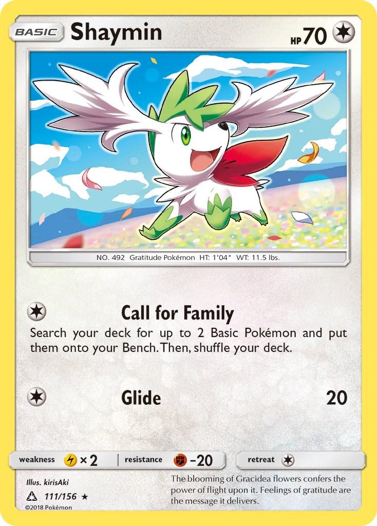 Shaymin #111 Pokemon Ultra Prism