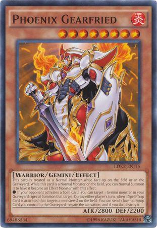 Phoenix Gearfried LDK2-ENJ16 YuGiOh Legendary Decks II