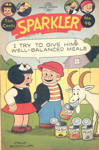 Sparkler Comics #96 (1950) Comic Books Sparkler Comics