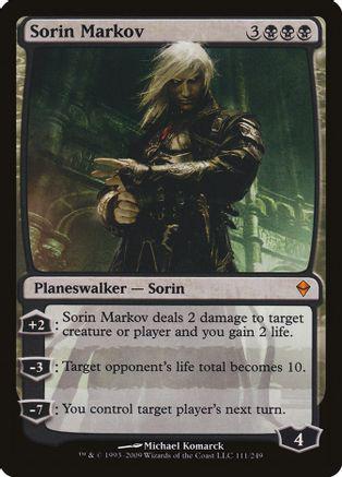 Sorin Markov #111 Magic Zendikar