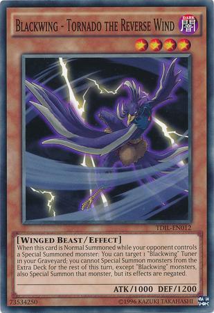 Blackwing - Tornado the Reverse Wind TDIL-EN012 YuGiOh The Dark Illusion