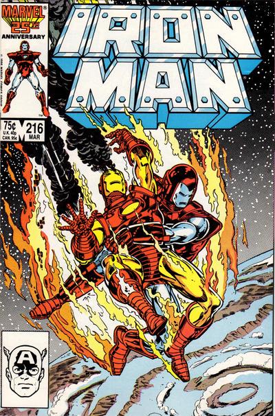 Iron Man #216 (1987) Comic Books Iron Man