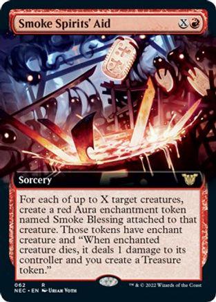 Smoke Spirits' Aid Magic Kamigawa: Neon Dynasty Commander
