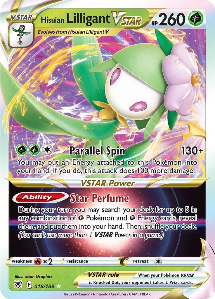 Hisuian Lilligant VSTAR #18 Pokemon Astral Radiance