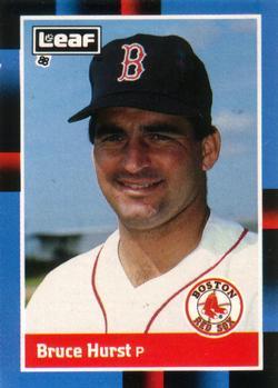 Bruce Hurst #179 Baseball Cards 1988 Leaf