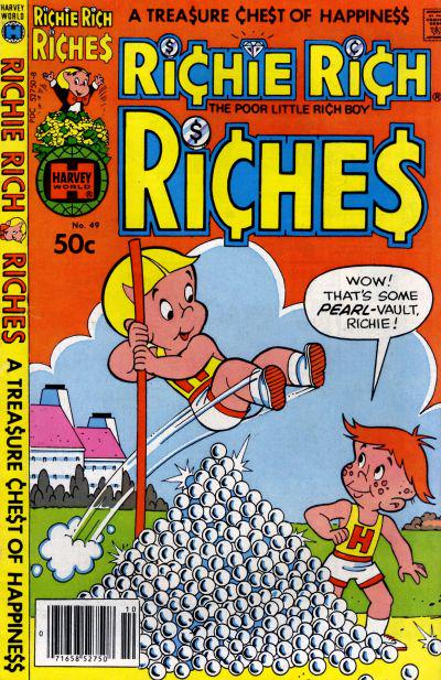 Richie Rich Riches #49 (1980) Comic Books Richie Rich Riches