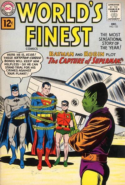 World's Finest Comics #122 (1961) Comic Books World's Finest Comics