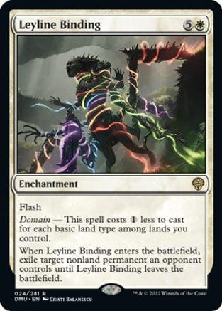 Leyline Binding #24 Magic Dominaria United
