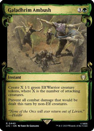 Galadhrim Ambush #440 Magic Lord of the Rings Commander
