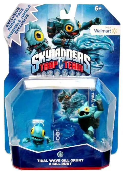 Tidal Wave Gill Grunt & Gill Runt - Trap Team, Buddy Pack Skylanders