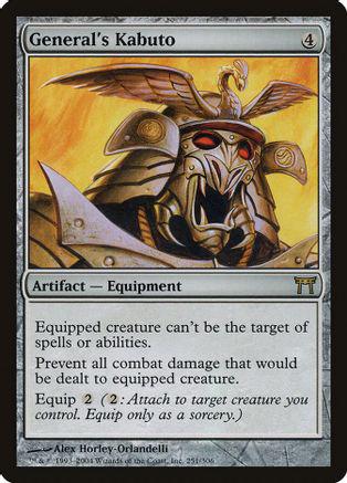 General's Kabuto Magic Champions of Kamigawa