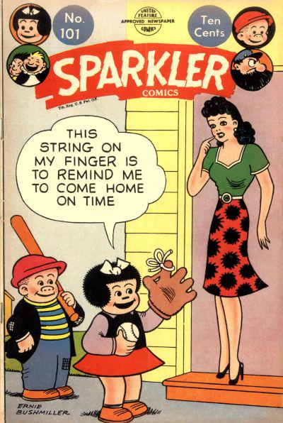 Sparkler Comics #101 (1951) Comic Books Sparkler Comics