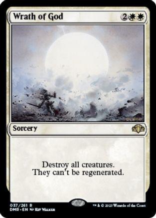 Wrath of God #37 Magic Dominaria Remastered