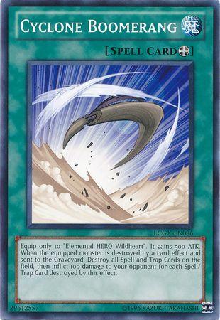 Cyclone Boomerang LCGX-EN086 YuGiOh Legendary Collection 2: The Duel Academy Years Mega Pack