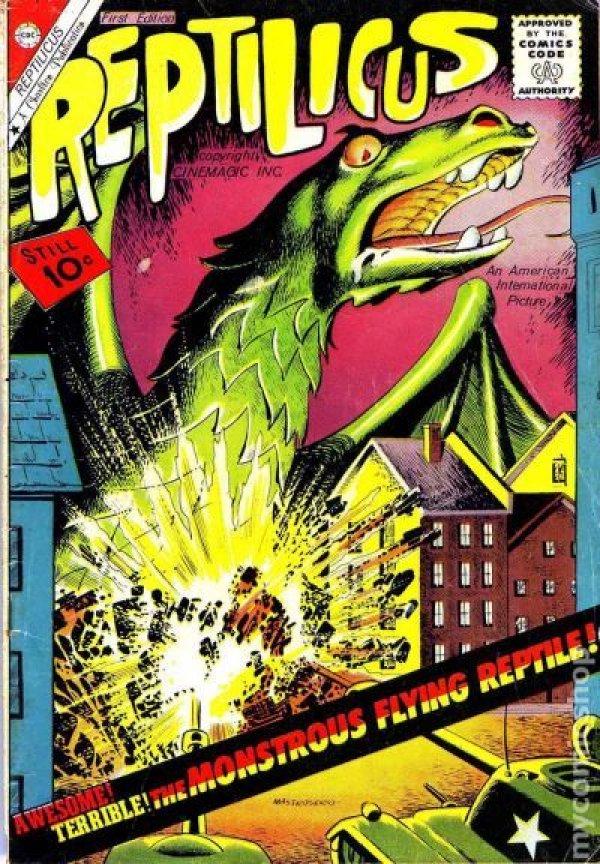 Reptilicus #1 (1961) Comic Books Reptilicus