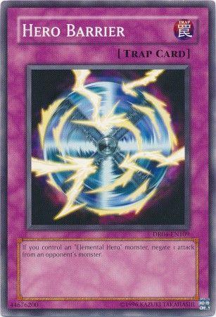 Hero Barrier DR04-EN109 YuGiOh Dark Revelation Volume 4