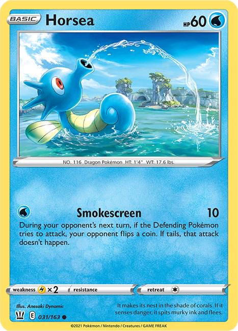 Horsea #31 Pokemon Battle Styles