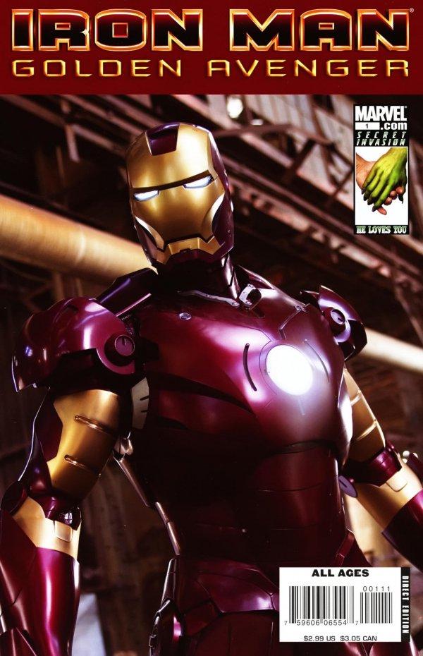 Iron Man: Golden Avenger #1 (2008) Comic Books Iron Man: Golden Avenger