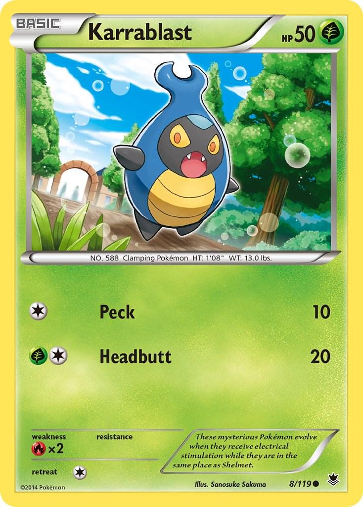 Karrablast #8 Pokemon Phantom Forces